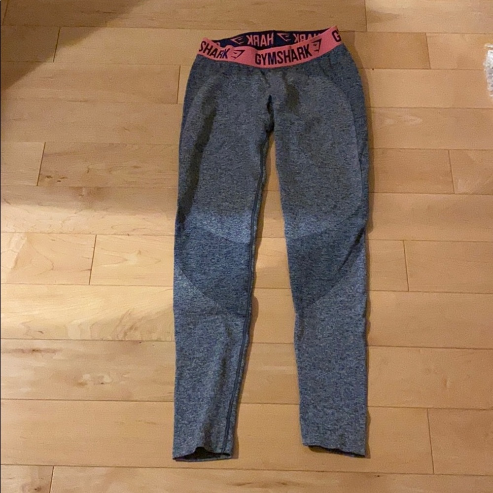 Gymshark Flex Pink and Grey Leggings